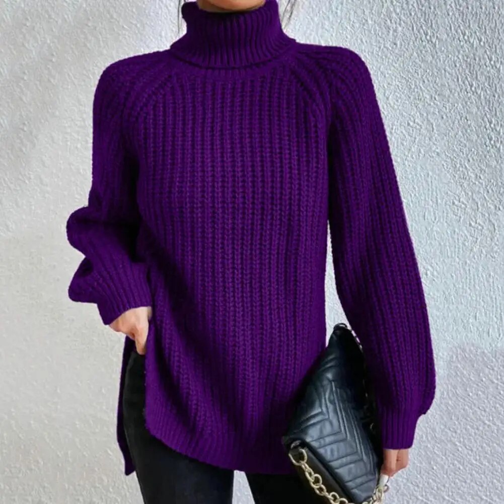 SaintParis™ - Langärmeliger Rollkragenpullover aus Baumwolle | 50% RABATT