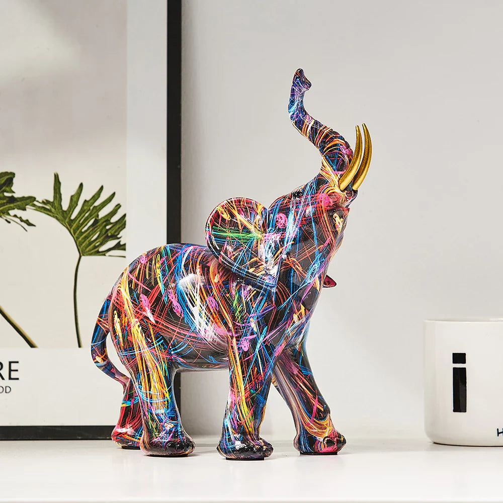 GraffiPhant – Kreative Graffiti-Elefantenfigur