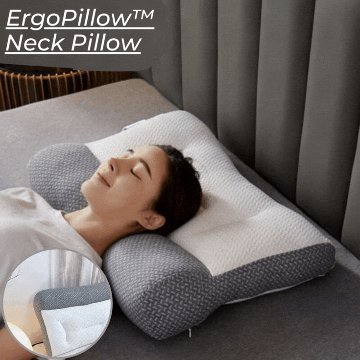 ErgoPillow™ - Ergonomisches Kopfkissen