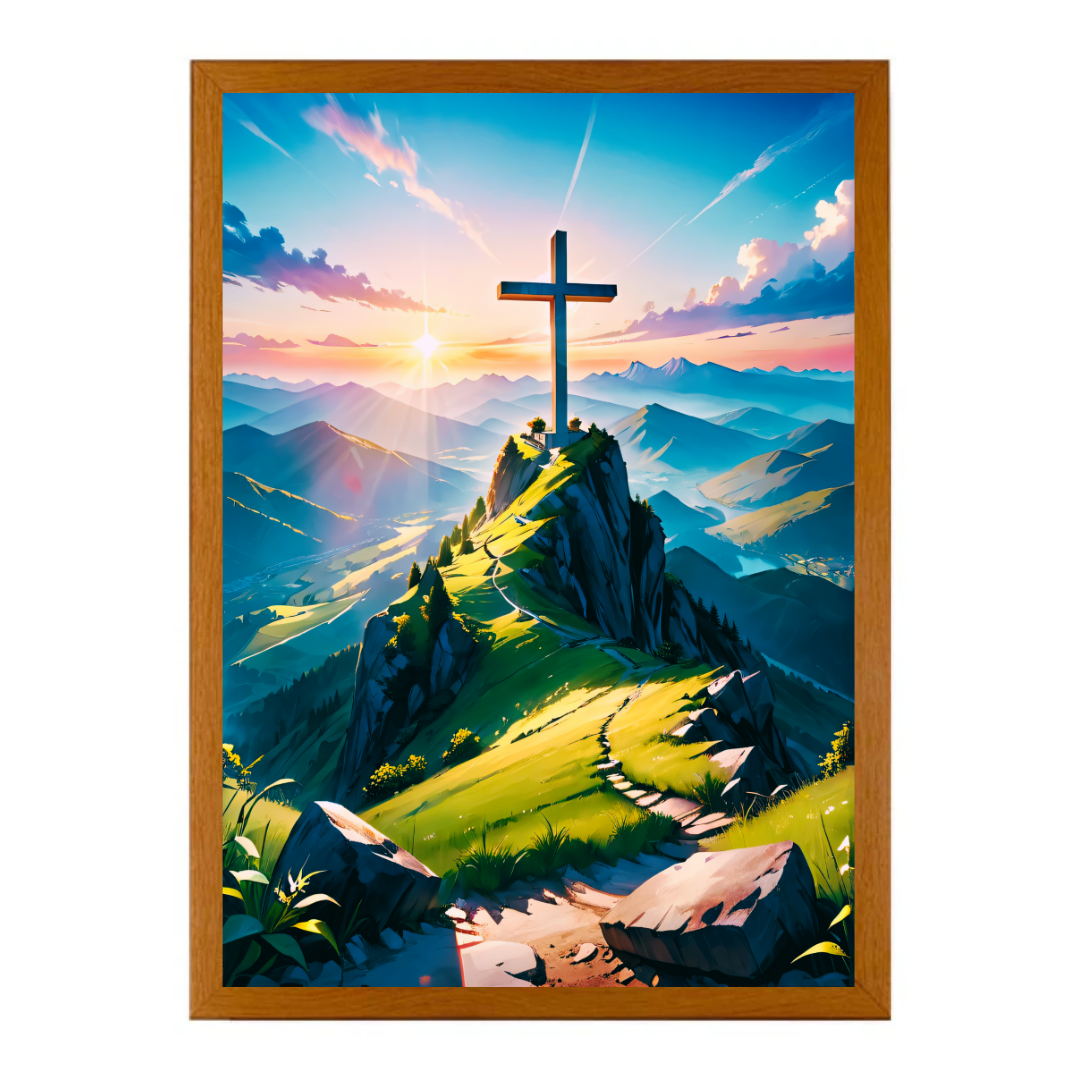 HeiligLicht - Jesus Led 4D Lichtmalerei-christliche Wandkunst | 50% RABATT