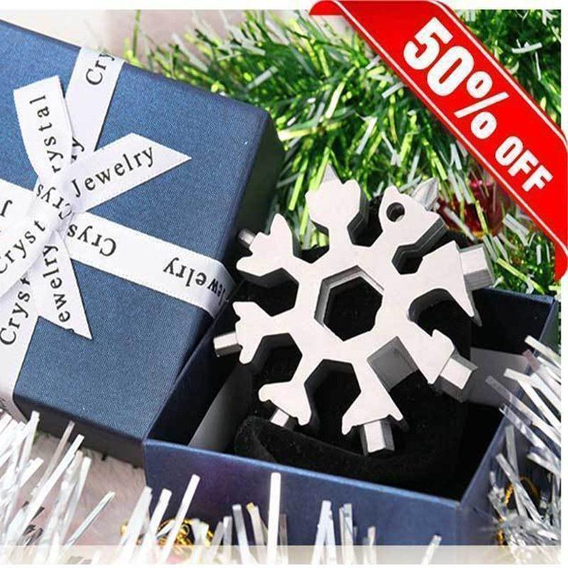 SnowMaster Pro - 18-in-1 Edelstahl Schneeflocken Multi-Tool | 1+1 GRATIS