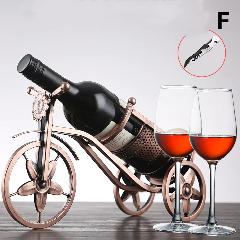 Weinflaschenhalter Metall - Elegantes Design für Weinliebhaber