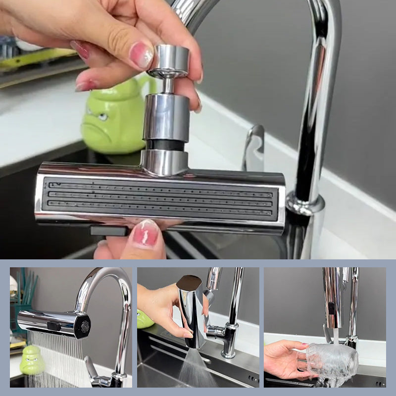 LuxeStream™ 2-in-1-Wasserfall-Küchenkran | 50% RABATT