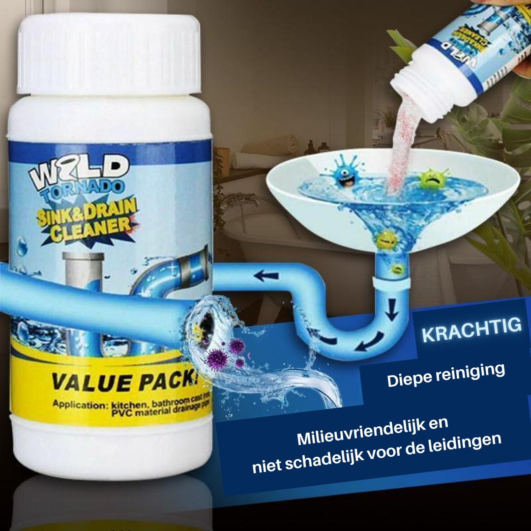 Nie wieder ein verstopfter Abfluss