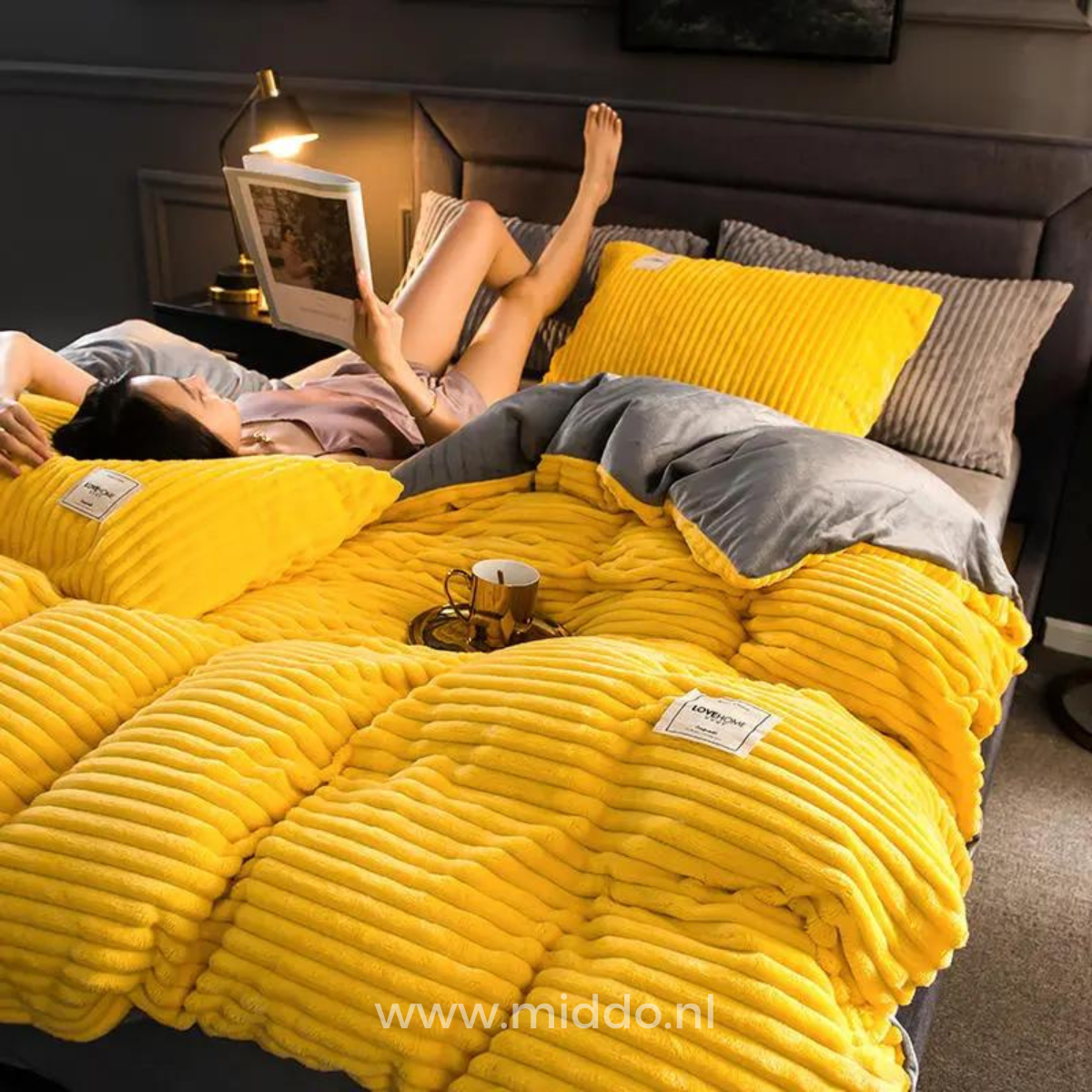 Spendora™ Samt-Vlies-Bettbezug | 50% RABATT