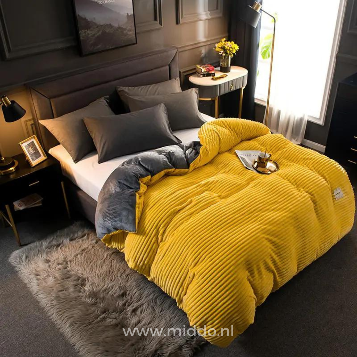 Spendora™ Samt-Vlies-Bettbezug | 50% RABATT