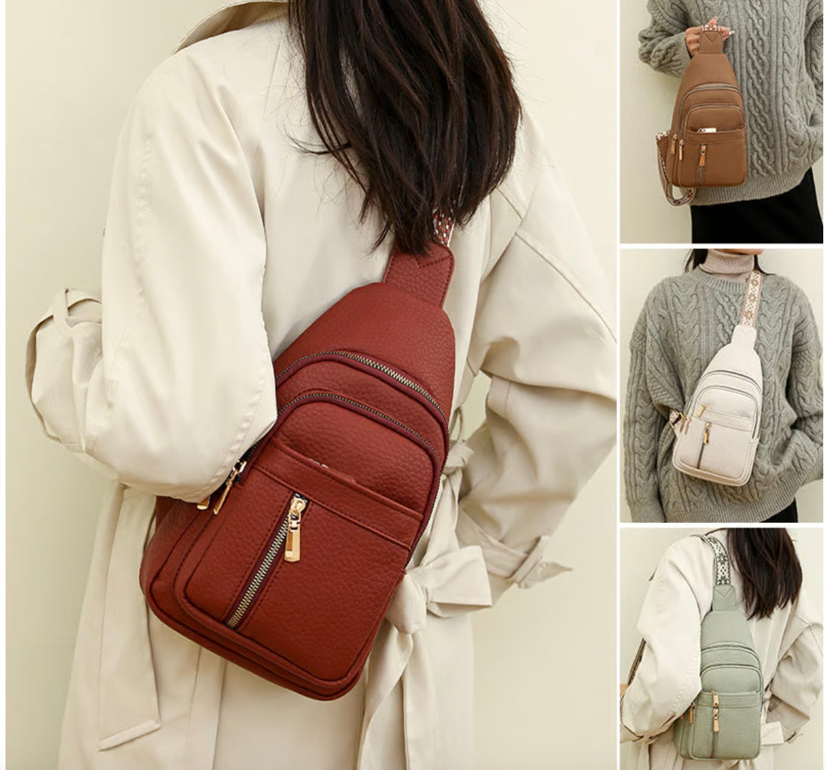 Umhängetasche – Elegante Lederschultertasche
