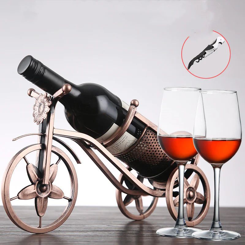 Kreativer Weinflaschenhalter & Becherregal | 50% RABATT