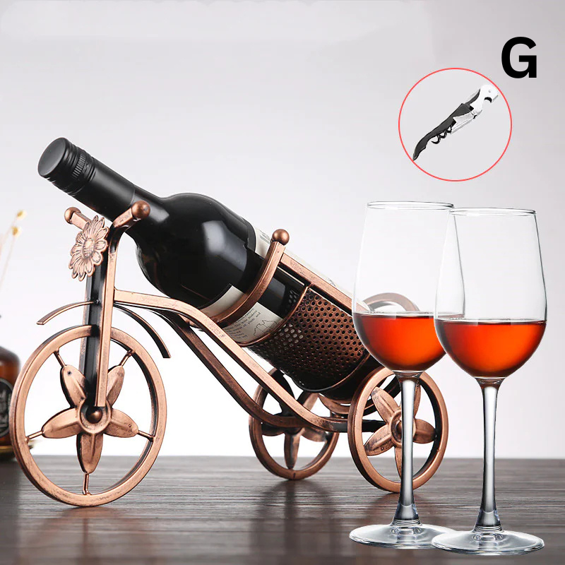 Weinflaschenhalter Metall - Elegantes Design für Weinliebhaber
