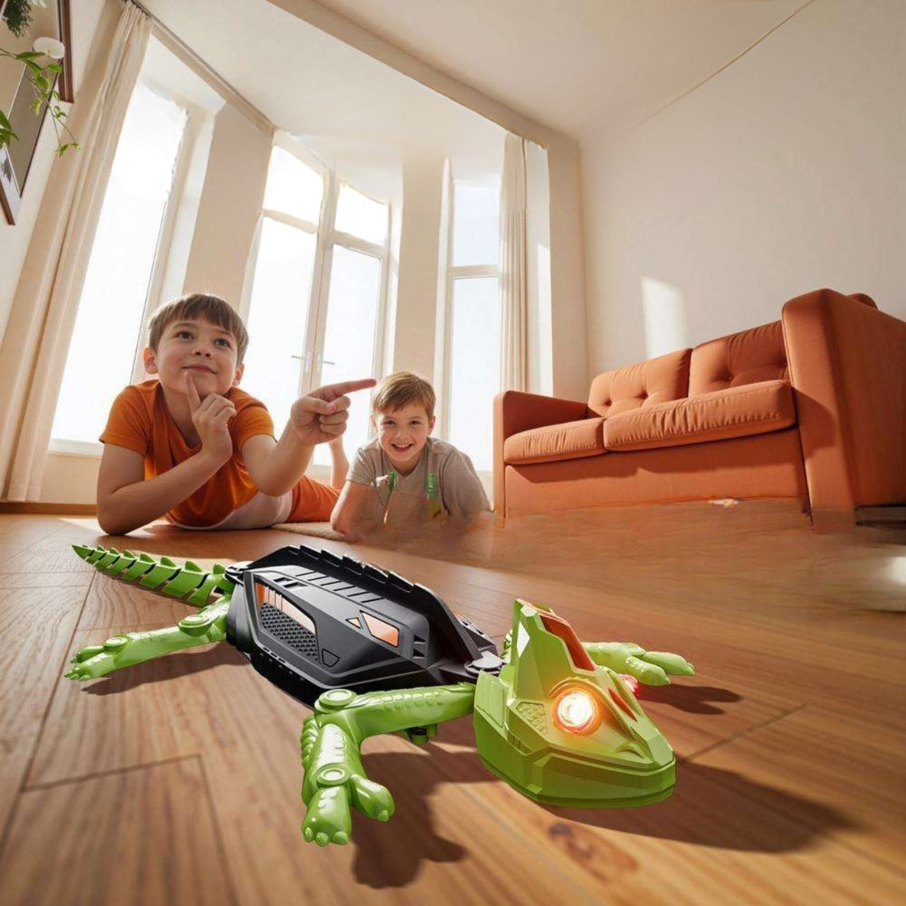 GeckoRC – Fernsteuerbare Kletter-Echse für Kinder | 50% RABATT