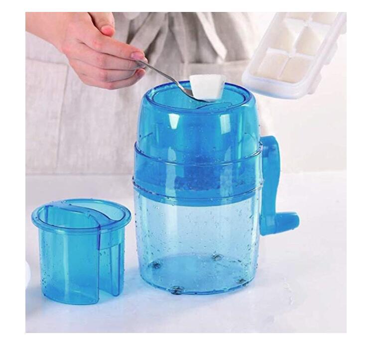 Manueller Eiszerkleinerer - Perfekt Zerkleinertes Eis für Getränke & Desserts