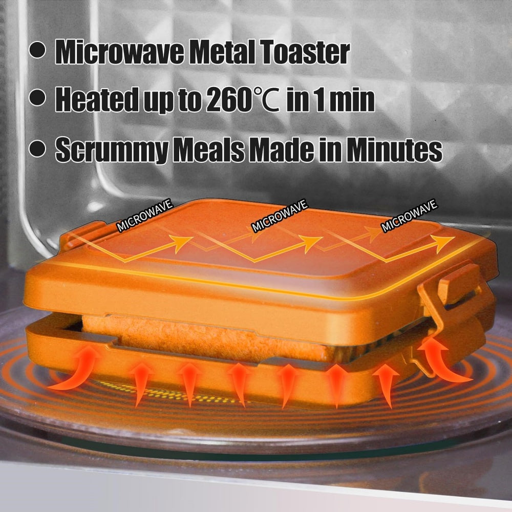ToastLux® Mikrowellen-Toaster | 50% RABATT