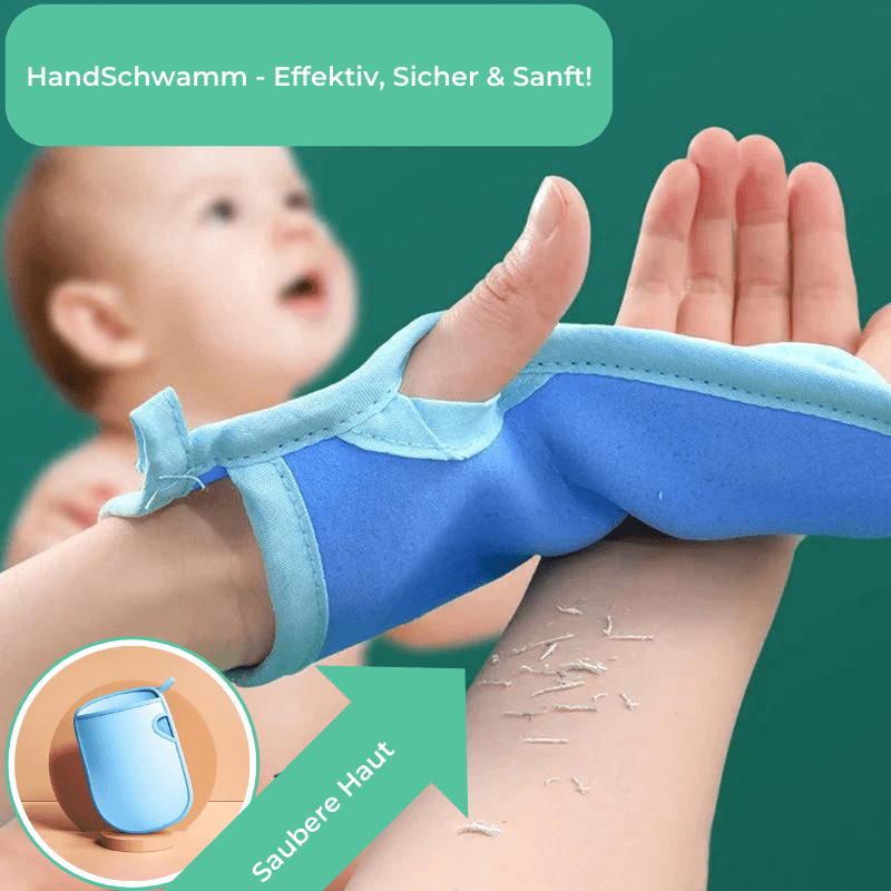 HandSchwamm - Der sanfte und schnelle Reinigungsassistent | 1+1 GRATIS