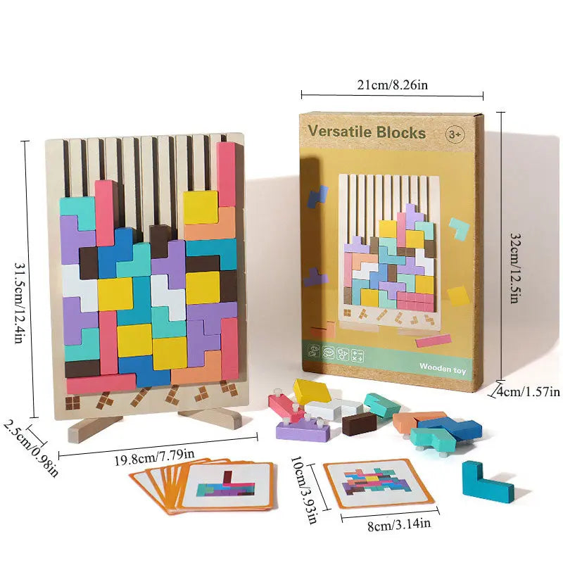 Holz-Desktopp-Spiel – Entspannte Pausen