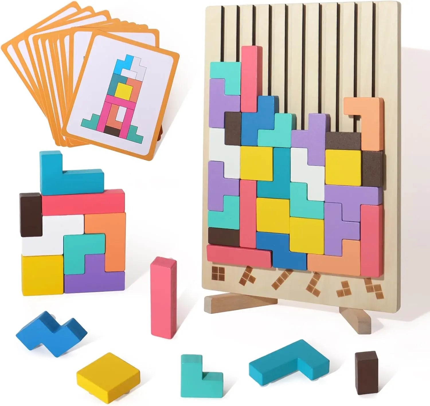 Holz-Desktopp-Spiel – Entspannte Pausen