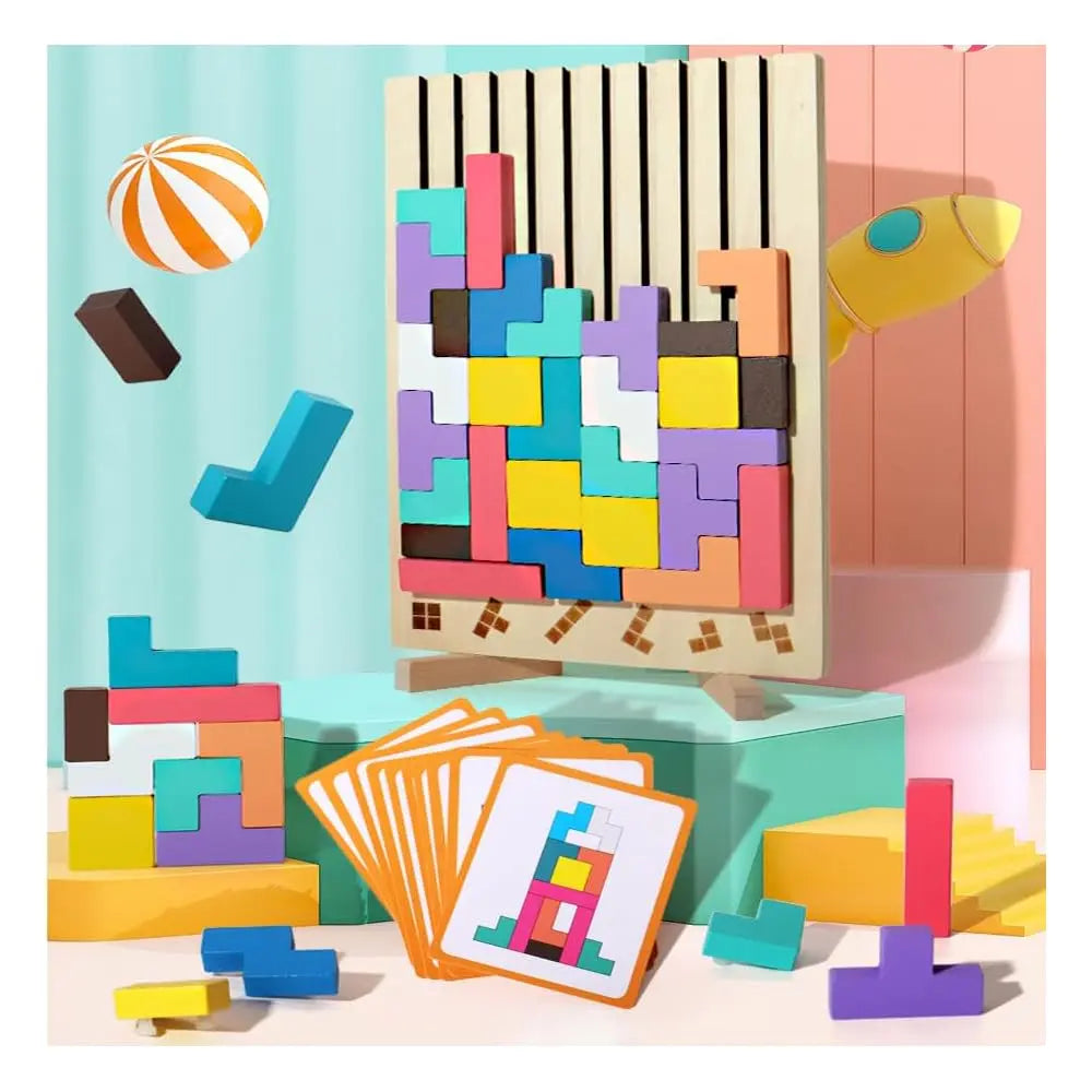 Holz-Desktopp-Spiel – Entspannte Pausen