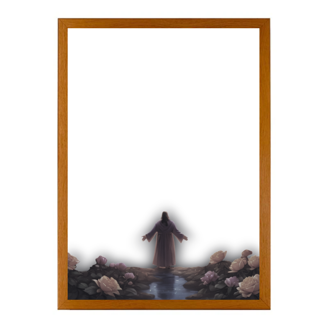 HeiligLicht - Jesus Led 4D Lichtmalerei-christliche Wandkunst | 50% RABATT