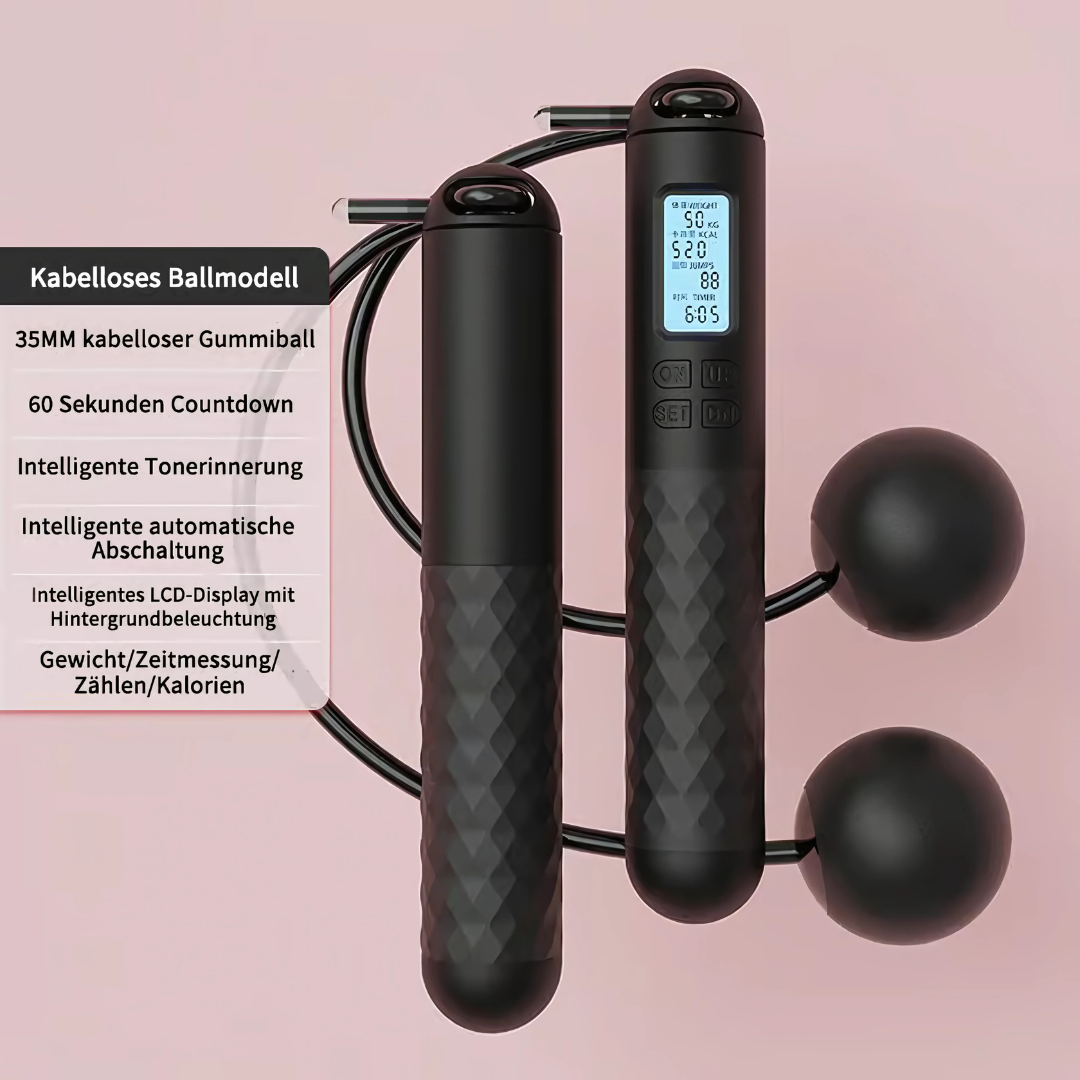 Smartes drahtloses Springseil | Fitness, vereinfacht