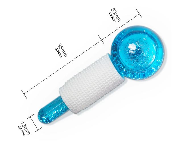 Ice Globes - Gesichtsmassage - Beauty Roller - Strahlende Haut - 2 Stück