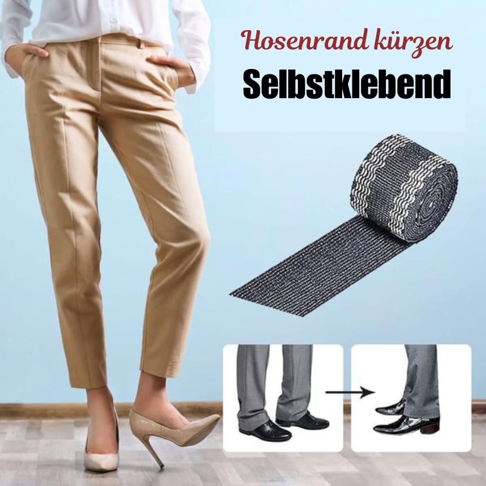 QuickFit - Hosenkante kürzen selbstklebend : 1+1 GRATIS