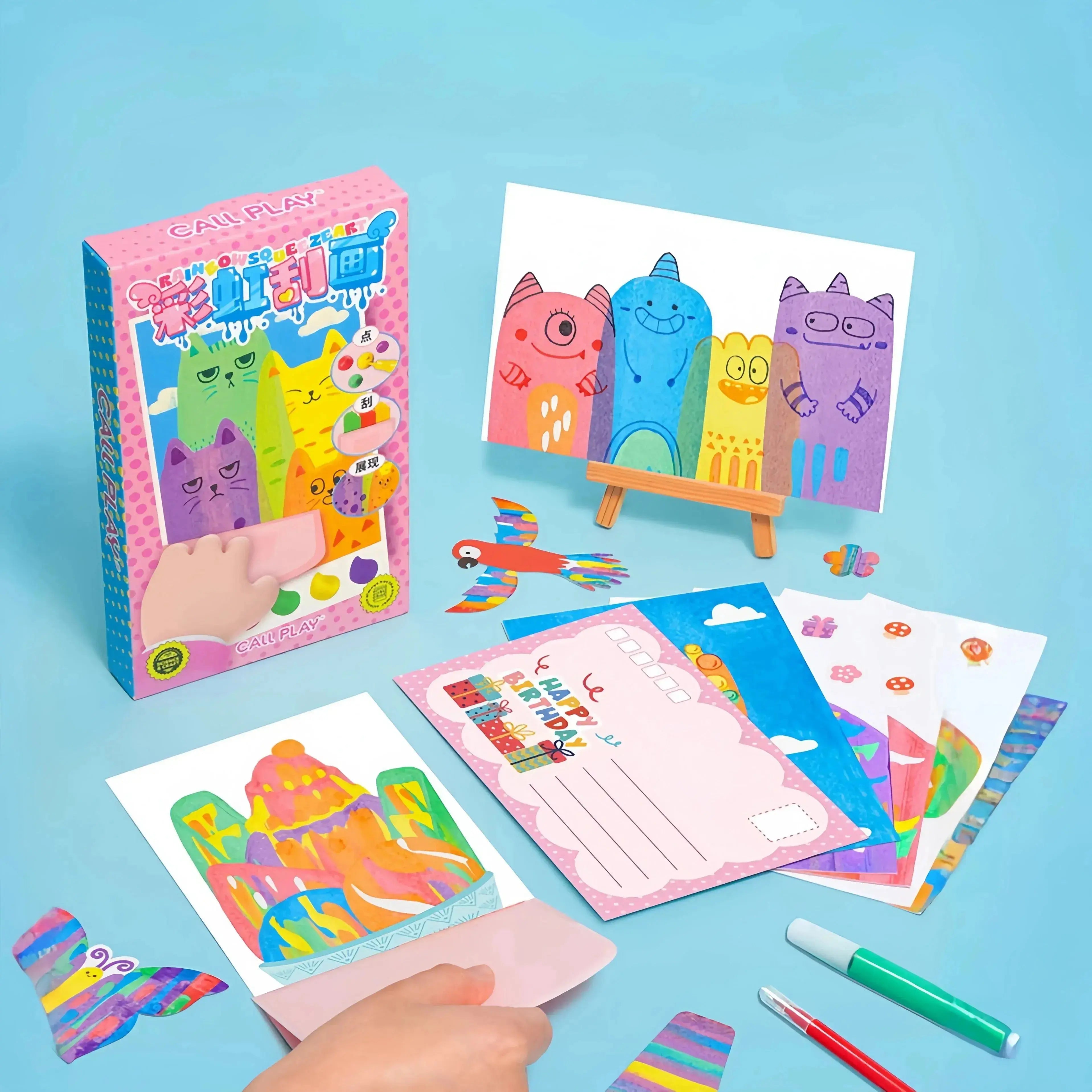 ColorScratch™ – Sauberer Malspaß mit Magie für Kinder ab 3 Jahren | 50% RABATT