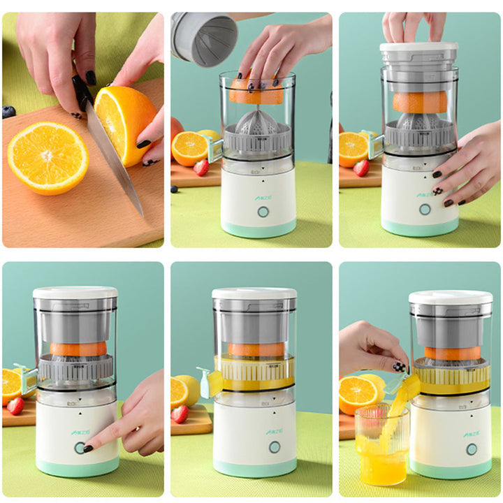JuiceMate - Mini Elektrischer Fruchtsaftpresse | 50% RABATT