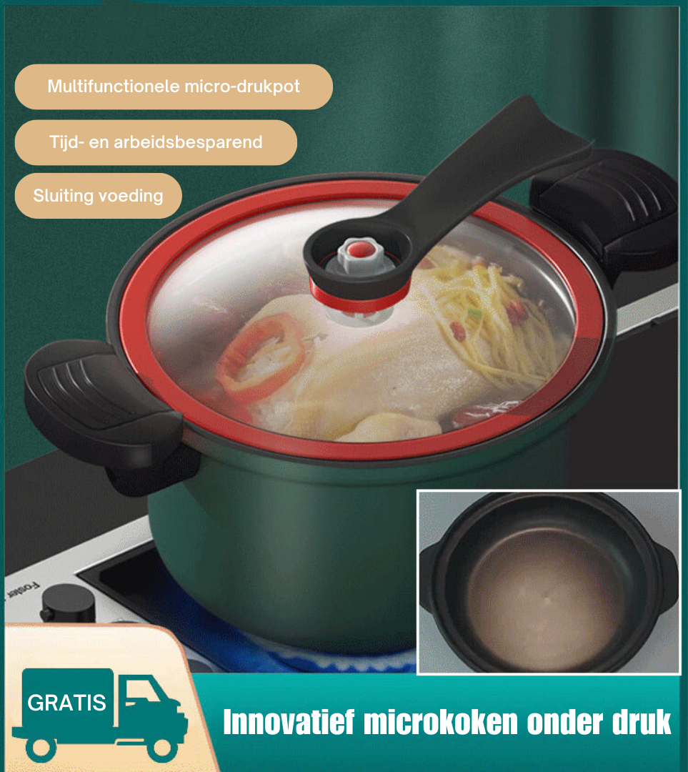 MikroPot - Innovativer Mikro-Schnellkochtopf
