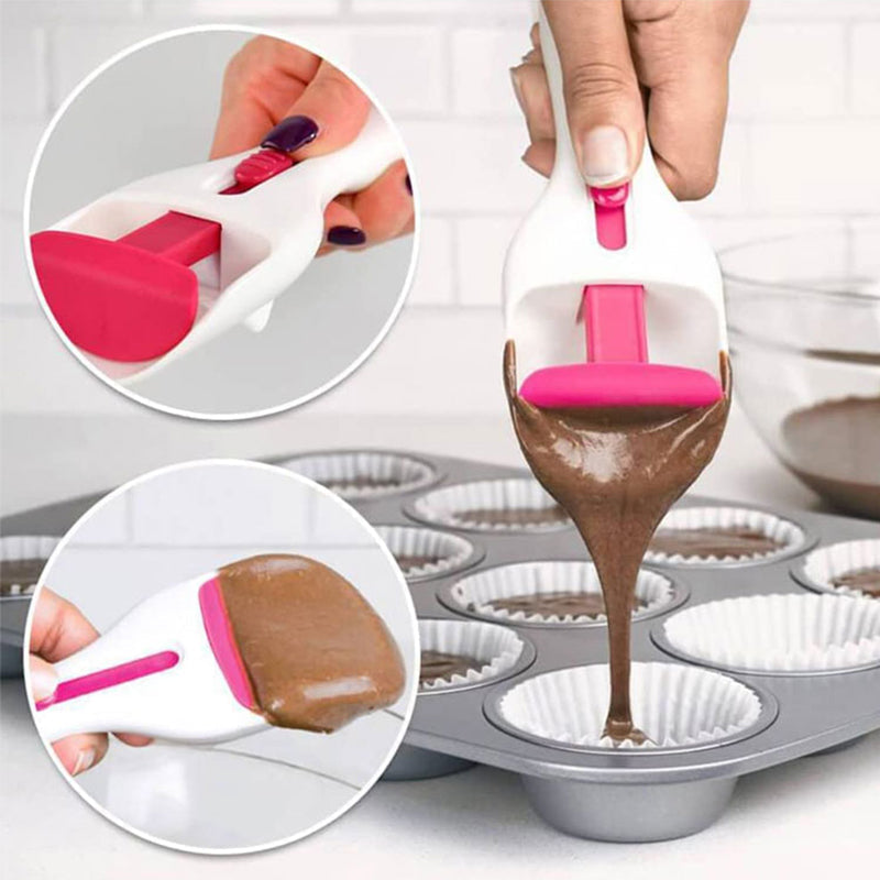 BakeMaster™ – Teigportionierer und -mischer für Klumpen | 1+1 GRATIS