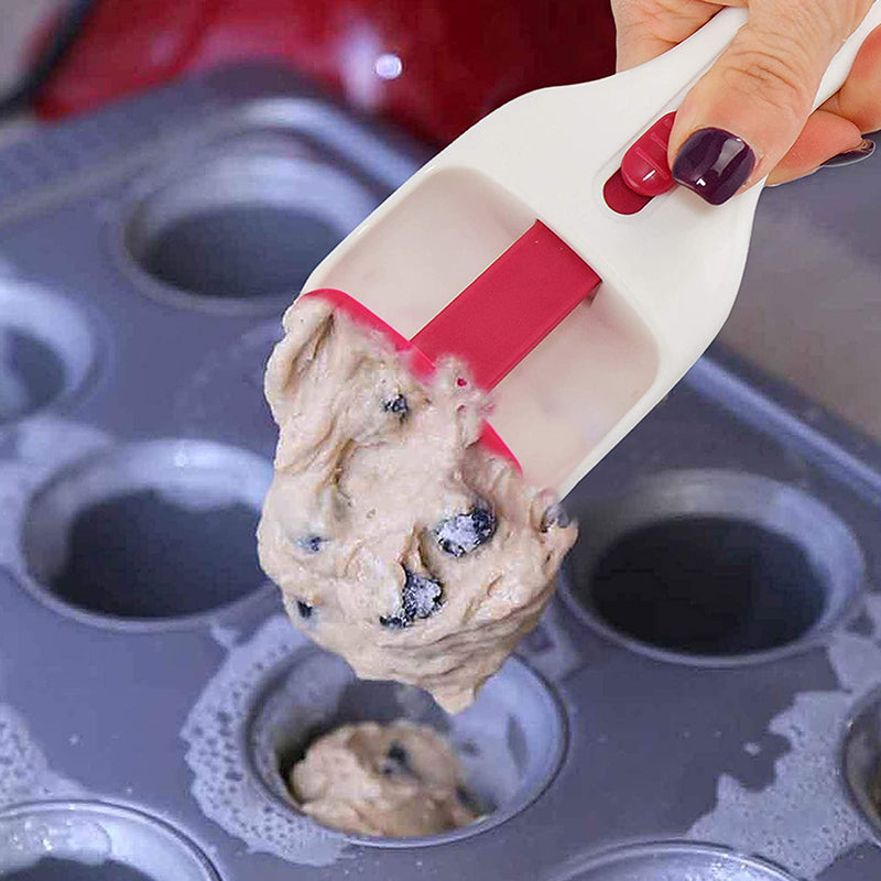 BakeMaster™ – Teigportionierer und -mischer für Klumpen | 1+1 GRATIS