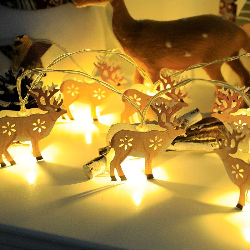 NordicGlow – Weihnachts LED-Eisen-Dekolichterkette