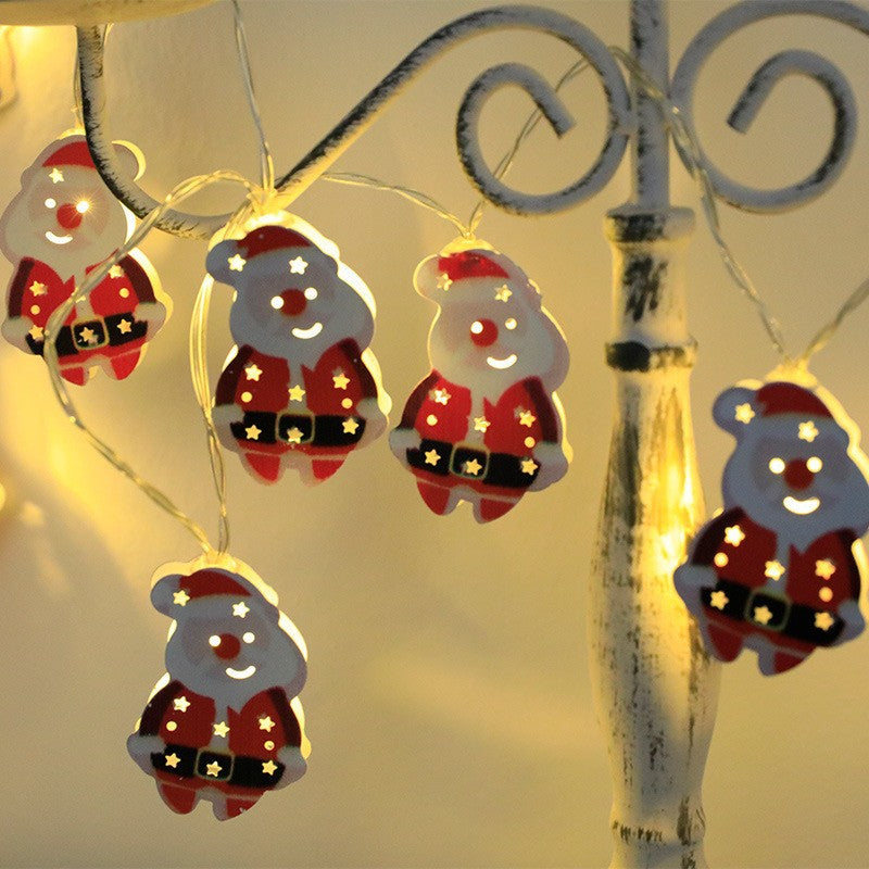 NordicGlow – Weihnachts LED-Eisen-Dekolichterkette
