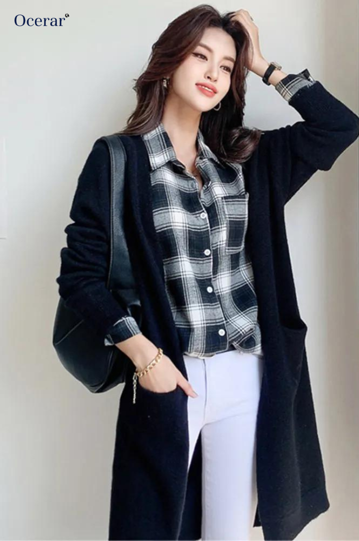 Delphine™ - Ultraweiche, lange Strickjacke | 50% RABATT