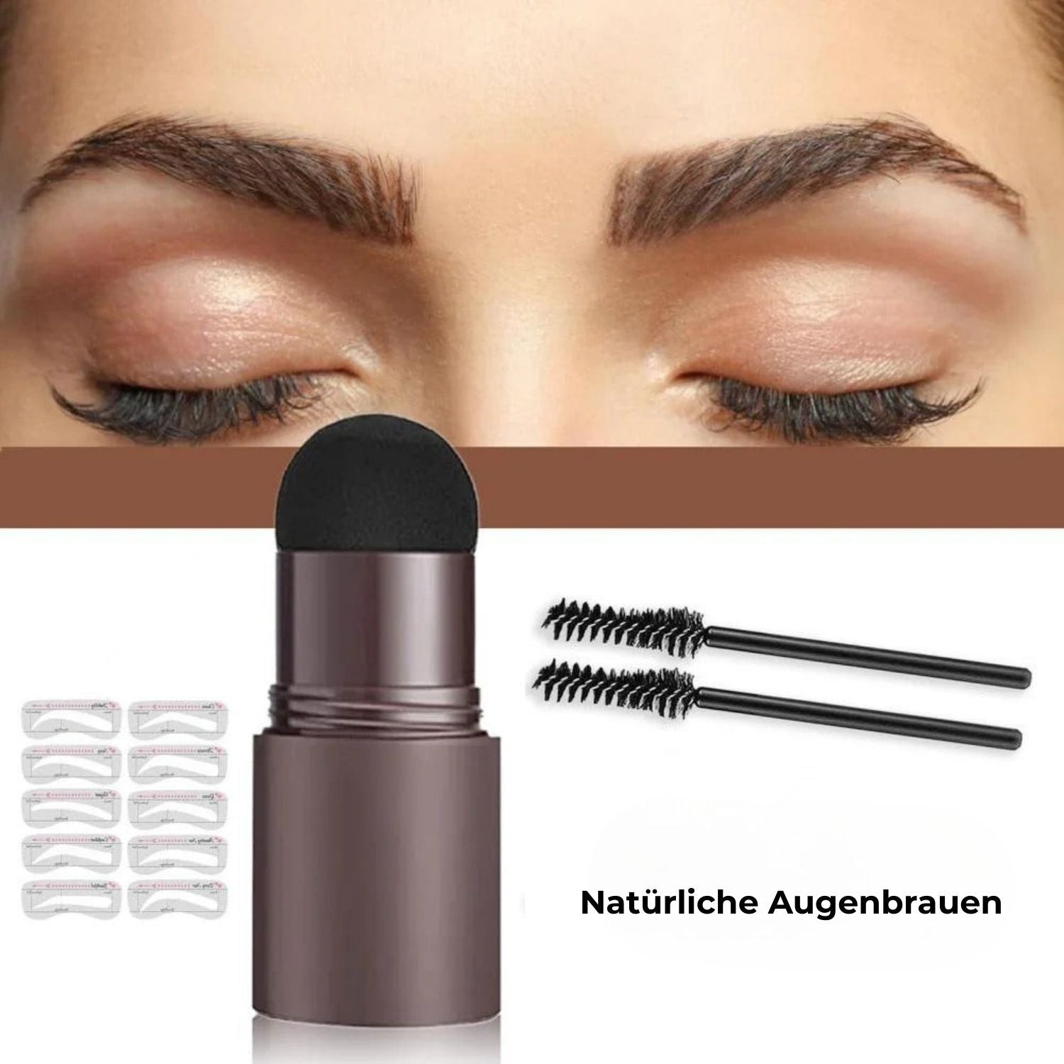 BrowQueen™ – Perfekte Augenbrauen in Sekundenschnelle | 1+1 GRATIS