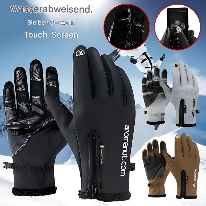 ThermoTouch - Wasserdichte Thermo-Handschuhe - Geeignet für Touchscreen