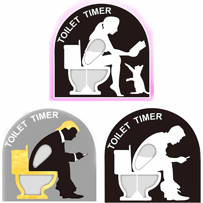 TimeTidy - Desktop Toy Sanduhr Toilette Poop Sanduhr | 50% RABATT