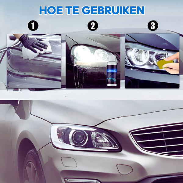 ClearBeam Scheinwerferreiniger 50ml – Klare Sicht | 1+1 GRATIS
