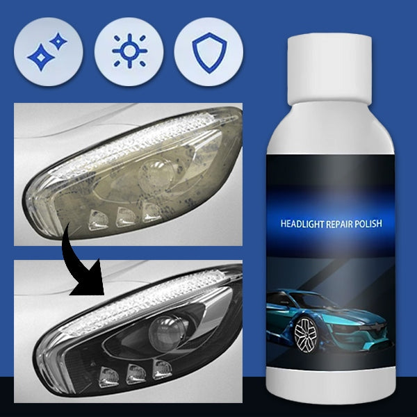ClearBeam Scheinwerferreiniger 50ml – Klare Sicht | 1+1 GRATIS