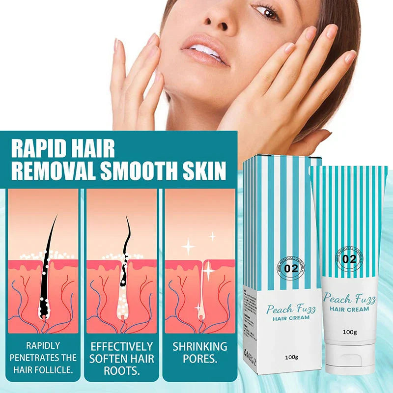 SmoothAura - 100G - Creme zur Haarentfernung | 1+1 GRATIS