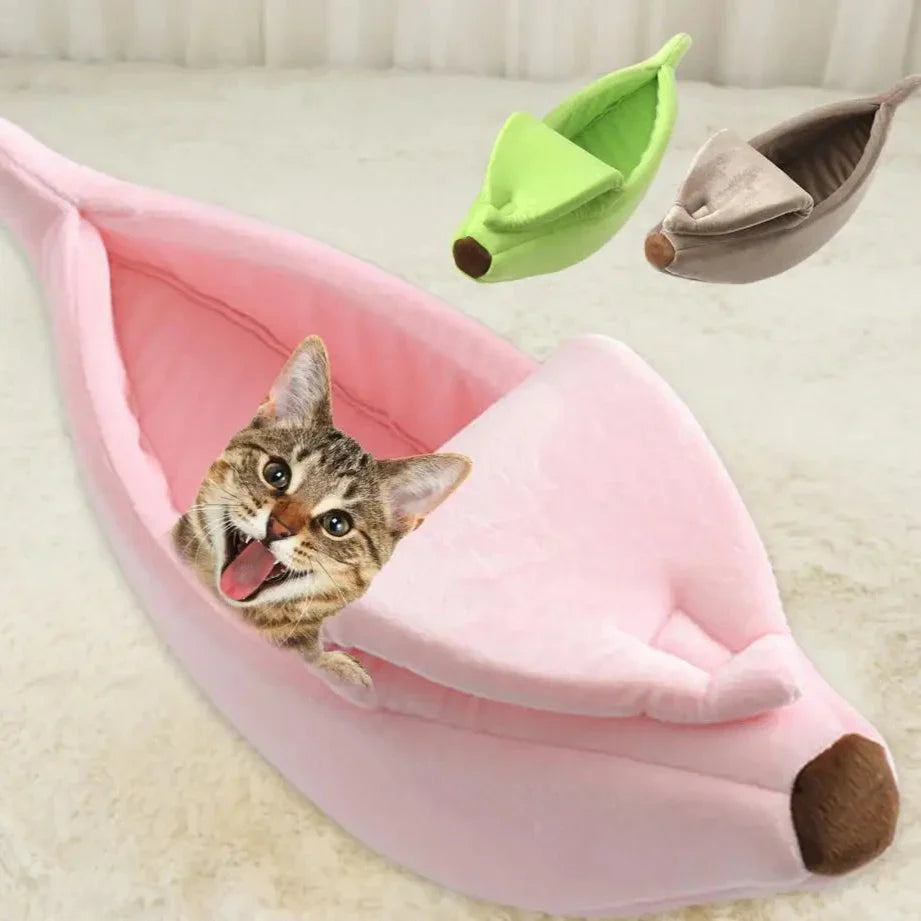 Einzigartiger Bananen-Katzen- oder Hundekorb | 50% RABATT