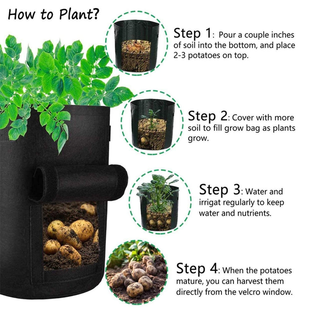 🪴 GrowBagPro – Frisches Gemüse einfach selbst anbauen | 50% RABATT