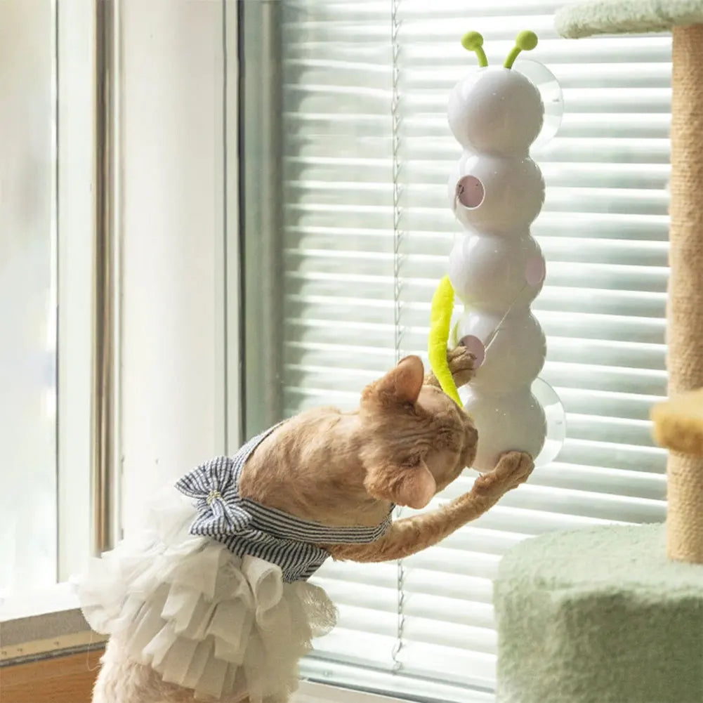 WhirlTail™ – Raupen-Spielzeug für Katzen | 50% RABATT