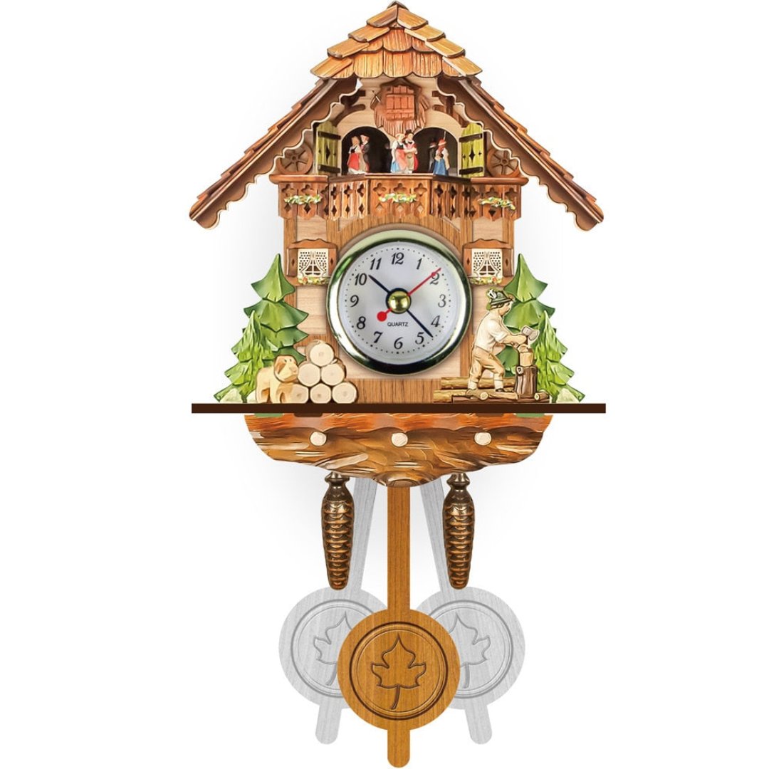 CuckooCraft - Retro Kuckucks-Wanduhr | 50% RABATT
