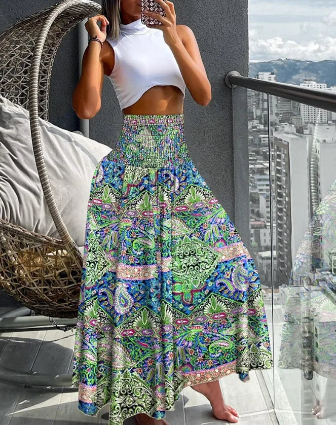 Variant image for A-Linien-Rock Schwarz - Eleganter Midi Rock Für Jedes Outfit-4