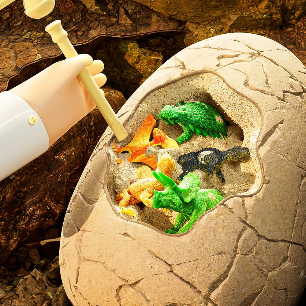 Dino-Eier Grabset - Spannendes Archäologie-Spielzeug für Kinder