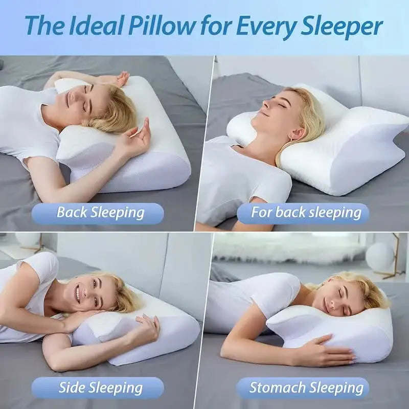 Ergonomisches Kissen mit Memory-Schaum | 50% RABATT