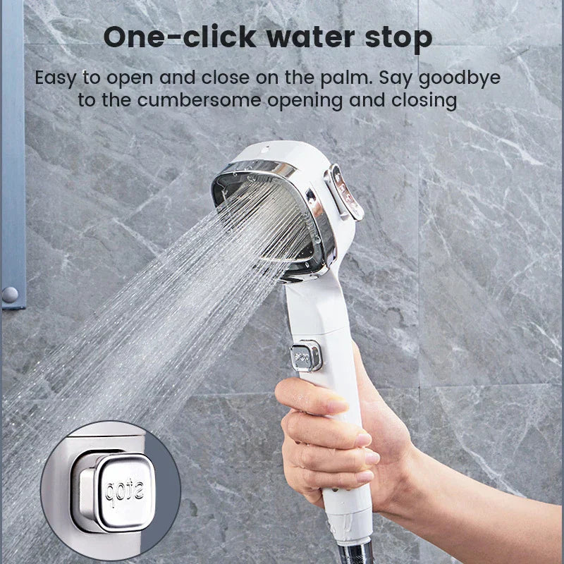 HandyShower 4 Modi unterbrechbarer Duschkopf