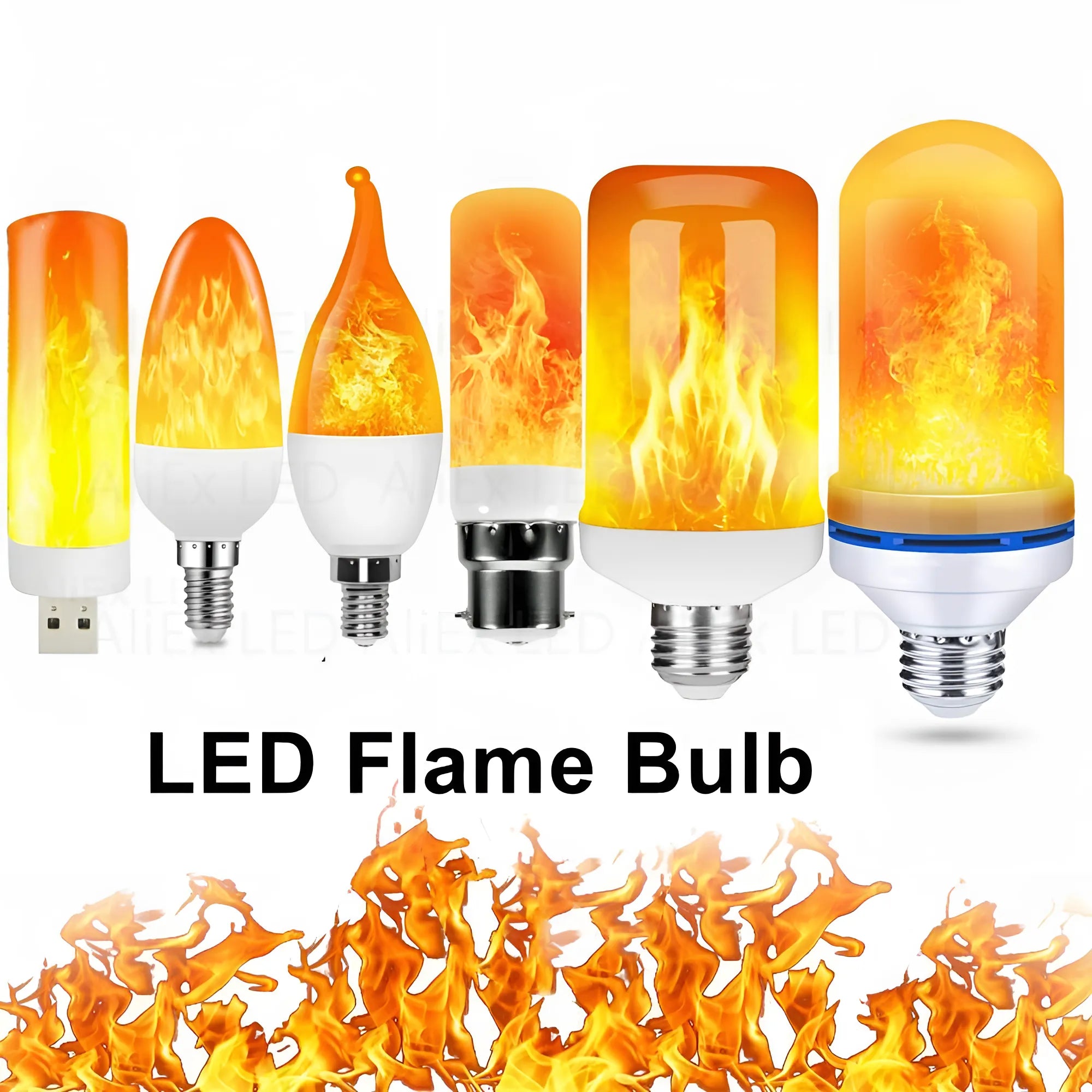 Flame Light™ LED Glühbirne  | 1+1 GRATIS