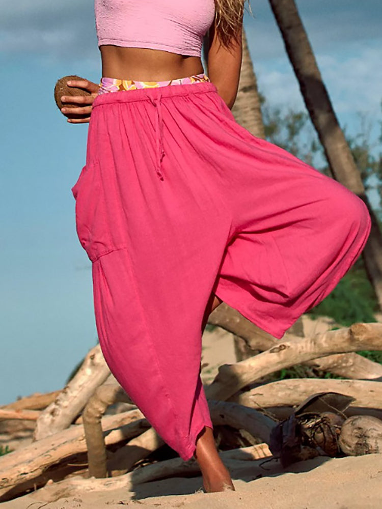 Zen™ | Lose Baumwollhose