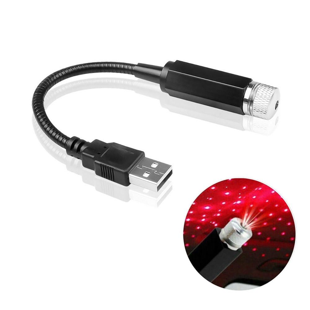 Snaky™ | LED-Projektlampe | USB-LED-Lampe für einen Sternenhimmel im Auto!