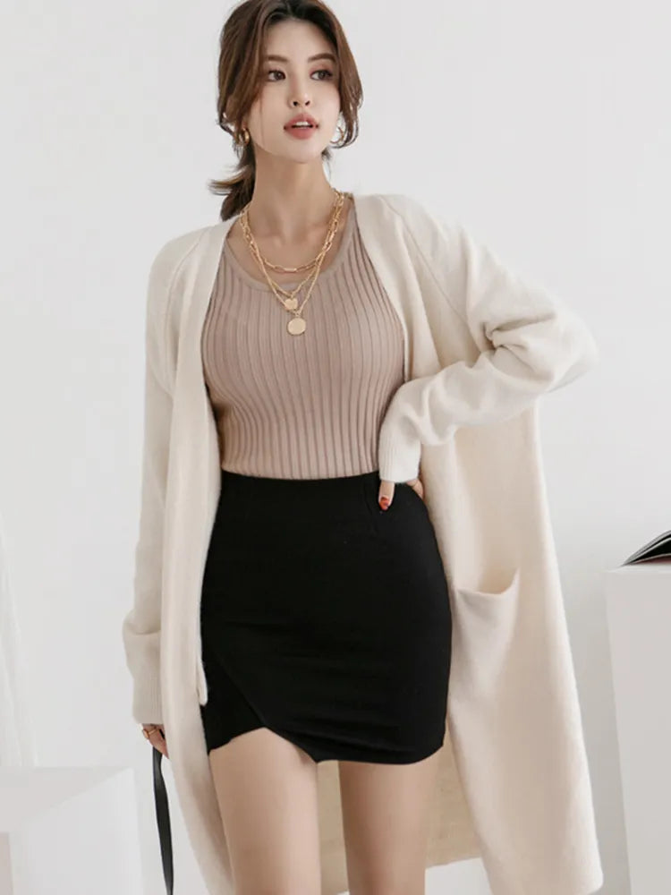Delphine™ - Ultraweiche, lange Strickjacke | 50% RABATT